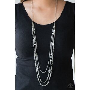 Pretty Pop-Tastic White Necklace (429)